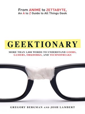 cover image of Geektionary